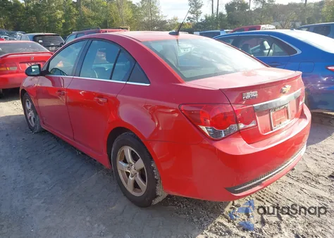 2012 Chevrolet Cruze 1Lt из США, поврежденный, VIN 1G1PF5SC8C7407490